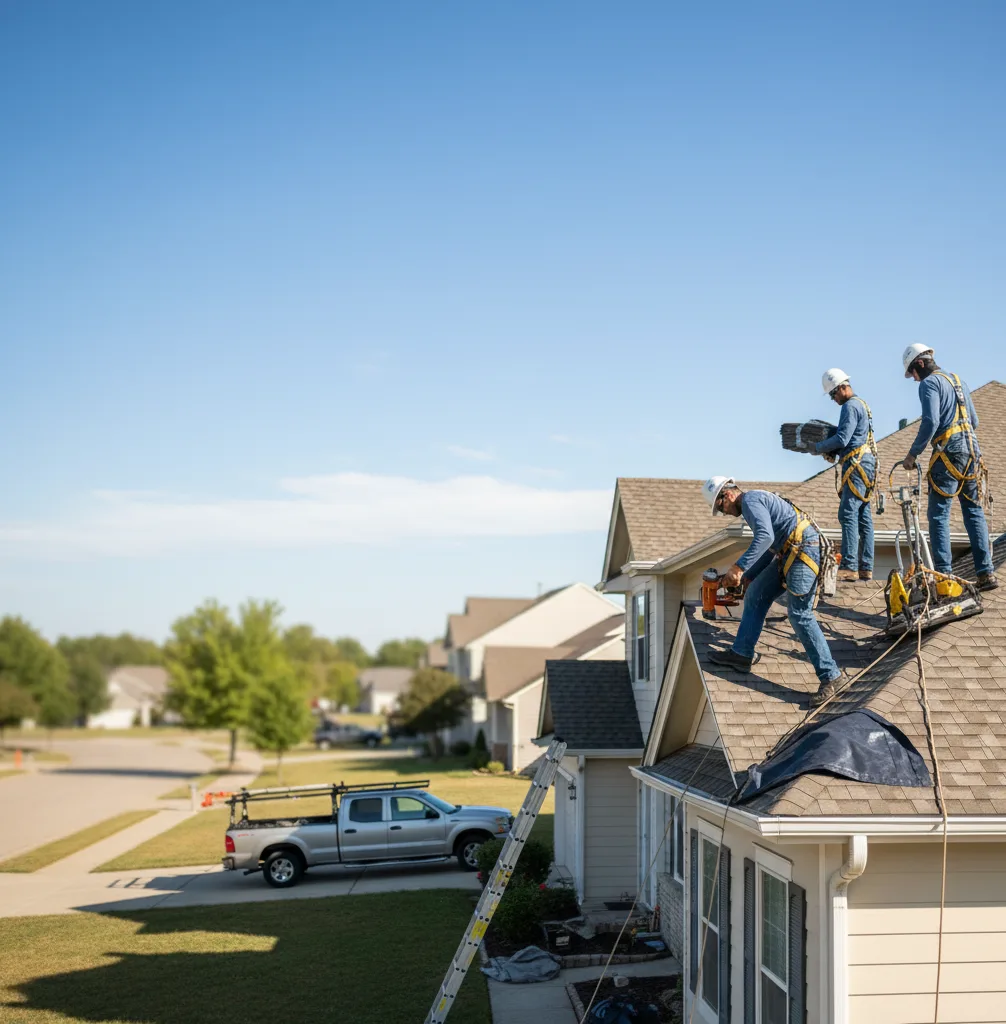 Shingle Replacement in Crooks, SD